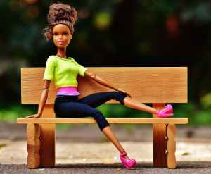 barbie beautiful beauty bench